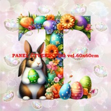 Látkový panel kolekce PÍSMENA VELIKONOCE 424-323 Látkový panel kolekce PÍSMENA VELIKONOCE 424-323