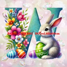 Látkový panel kolekce PÍSMENA VELIKONOCE 424-326 Látkový panel kolekce PÍSMENA VELIKONOCE 424-326