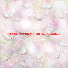 Látkový panel kolekce PÍSMENA VELIKONOCE 424-330 Látkový panel kolekce PÍSMENA VELIKONOCE 424-330