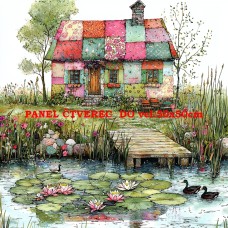 BAVLNĚNÝ PANEL  25x25 cm  flp679