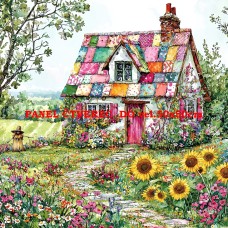 BAVLNĚNÝ PANEL  25x25 cm  flp682