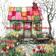 BAVLNĚNÝ PANEL  25x25 cm  flp695