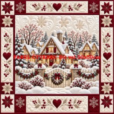 Látkový panel kolekce PATCHWORK VÁNOCE  441-1885