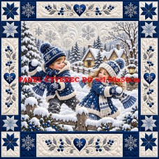 BAVLNĚNÝ PANEL  10x10 cm VAF523