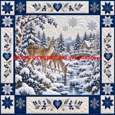 Látkový panel kolekce PATCHWORK VÁNOCE  441-1921
