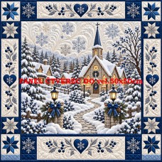 Látkový panel kolekce PATCHWORK VÁNOCE  441-1927