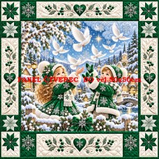 Látkový panel kolekce PATCHWORK VÁNOCE  441-1986