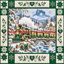 Látkový panel kolekce PATCHWORK VÁNOCE  441-1992