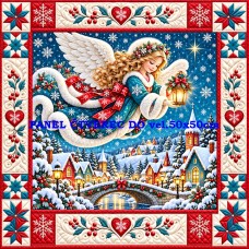 Látkový panel kolekce PATCHWORK VÁNOCE  441-2012
