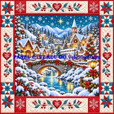 Látkový panel kolekce PATCHWORK VÁNOCE  441-2029