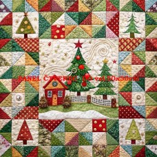 Látkový panel kolekce PATCHWORK VÁNOCE 441-485 Látkový panel kolekce PATCHWORK VÁNOCE 441-485