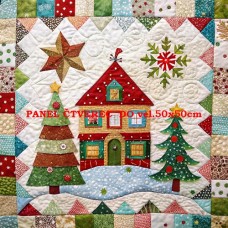 Látkový panel kolekce PATCHWORK VÁNOCE 441-487 Látkový panel kolekce PATCHWORK VÁNOCE 441-487