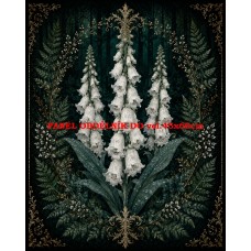 Látkový panel  kolekce ART - DARK FOREST -  456-585