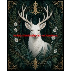 Látkový panel  kolekce ART - DARK FOREST -  456-591