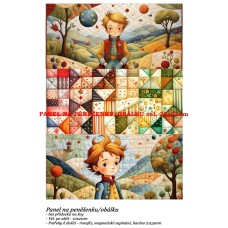 PANEL NA PENĚŽENKU ČI OBÁLKU  MALÝ PRINC 459-105