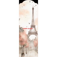 Látkový panel na záložku -  kolekce PAŘÍŽ -  478-45