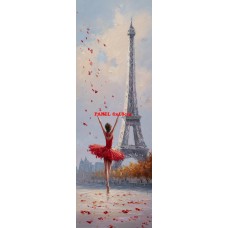 Látkový panel na záložku -  kolekce PAŘÍŽ -  478-57