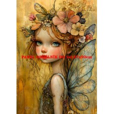 BAVLNĚNÝ PANEL 21x30 cm fre485