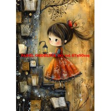 BAVLNĚNÝ PANEL 18x25 cm  hol72