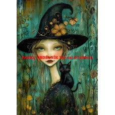 Látkový panel  kolekce ZELENÁ VÍLÍ POHÁDKA  494-107