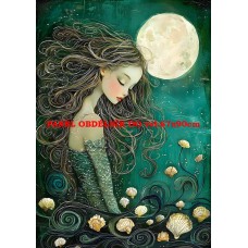 Látkový panel  kolekce ZELENÁ VÍLÍ POHÁDKA  494-111