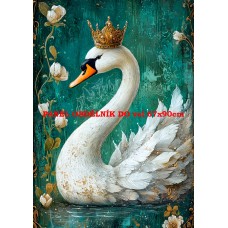 Látkový panel  kolekce ZELENÁ VÍLÍ POHÁDKA  494-114