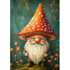 Látkový panel  kolekce ZELENÁ VÍLÍ POHÁDKA  494-126