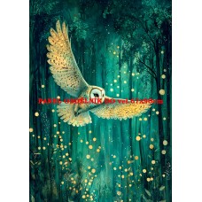 Látkový panel kolekce ZELENÁ VÍLÍ POHÁDKA 494-140 Látkový panel kolekce ZELENÁ VÍLÍ POHÁDKA 494-140