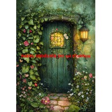 Látkový panel kolekce ZELENÁ VÍLÍ POHÁDKA 494-143 Látkový panel kolekce ZELENÁ VÍLÍ POHÁDKA 494-143