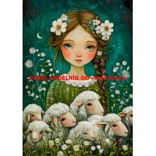 Látkový panel kolekce ZELENÁ VÍLÍ POHÁDKA 494-144 Látkový panel kolekce ZELENÁ VÍLÍ POHÁDKA 494-144