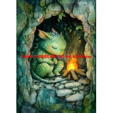 Látkový panel kolekce ZELENÁ VÍLÍ POHÁDKA 494-146 Látkový panel kolekce ZELENÁ VÍLÍ POHÁDKA 494-146