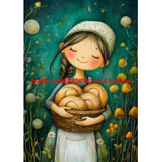 Látkový panel kolekce ZELENÁ VÍLÍ POHÁDKA 494-147 Látkový panel kolekce ZELENÁ VÍLÍ POHÁDKA 494-147