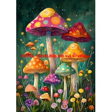 Látkový panel kolekce ZELENÁ VÍLÍ POHÁDKA 494-148 Látkový panel kolekce ZELENÁ VÍLÍ POHÁDKA 494-148