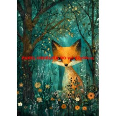 Látkový panel kolekce ZELENÁ VÍLÍ POHÁDKA 494-168 Látkový panel kolekce ZELENÁ VÍLÍ POHÁDKA 494-168