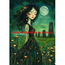 Látkový panel kolekce ZELENÁ VÍLÍ POHÁDKA 494-169 Látkový panel kolekce ZELENÁ VÍLÍ POHÁDKA 494-169