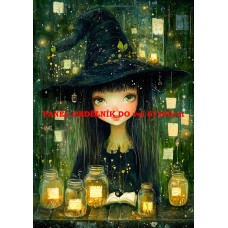 Látkový panel kolekce ZELENÁ VÍLÍ POHÁDKA 494-175 Látkový panel kolekce ZELENÁ VÍLÍ POHÁDKA 494-175