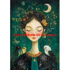 Látkový panel kolekce ZELENÁ VÍLÍ POHÁDKA 494-179 Látkový panel kolekce ZELENÁ VÍLÍ POHÁDKA 494-179