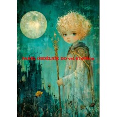 Látkový panel kolekce ZELENÁ VÍLÍ POHÁDKA 494-180 Látkový panel kolekce ZELENÁ VÍLÍ POHÁDKA 494-180