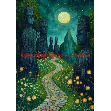 Látkový panel kolekce ZELENÁ VÍLÍ POHÁDKA 494-181 Látkový panel kolekce ZELENÁ VÍLÍ POHÁDKA 494-181