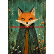 Látkový panel  kolekce ZELENÁ VÍLÍ POHÁDKA  494-193