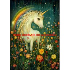 Látkový panel  kolekce ZELENÁ VÍLÍ POHÁDKA  494-43