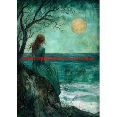 Látkový panel  kolekce ZELENÁ VÍLÍ POHÁDKA  494-56