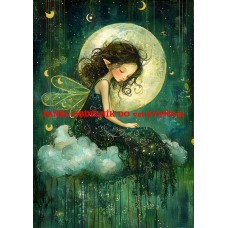 Látkový panel  kolekce ZELENÁ VÍLÍ POHÁDKA  494-63