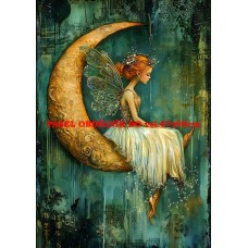 Látkový panel  kolekce ZELENÁ VÍLÍ POHÁDKA  494-69