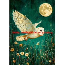 Látkový panel  kolekce ZELENÁ VÍLÍ POHÁDKA  494-8