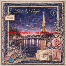 Látkový panel kolekce DENIM LACE 497-650 Látkový panel kolekce DENIM LACE 497-650