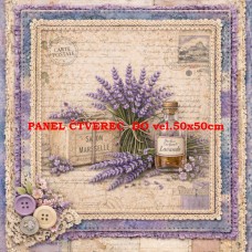 Látkový panel kolekce DENIM LACE LAVENDER 497-656 Látkový panel kolekce DENIM LACE LAVENDER 497-656