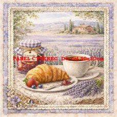 Látkový panel  kolekce DENIM LACE PROVANCE  497-721