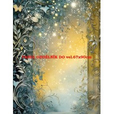 Látkový panel kolekce ZLATÁ ELFÍ MAGIE 502-103 Látkový panel kolekce ZLATÁ ELFÍ MAGIE 502-103