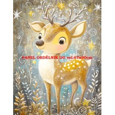 Látkový panel kolekce ZLATÁ ELFÍ MAGIE 502-3 Látkový panel kolekce ZLATÁ ELFÍ MAGIE 502-3